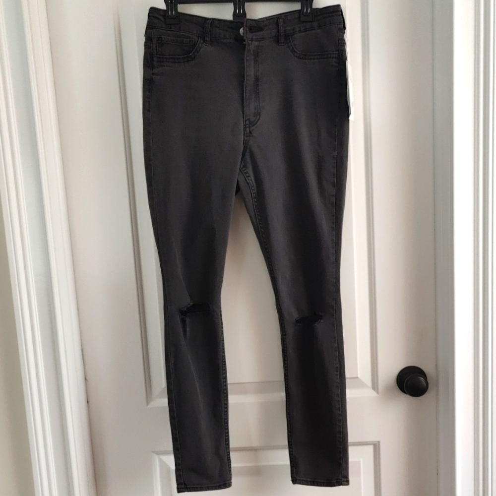 H&M Women's Grey Jeans skinny jeggings NWT